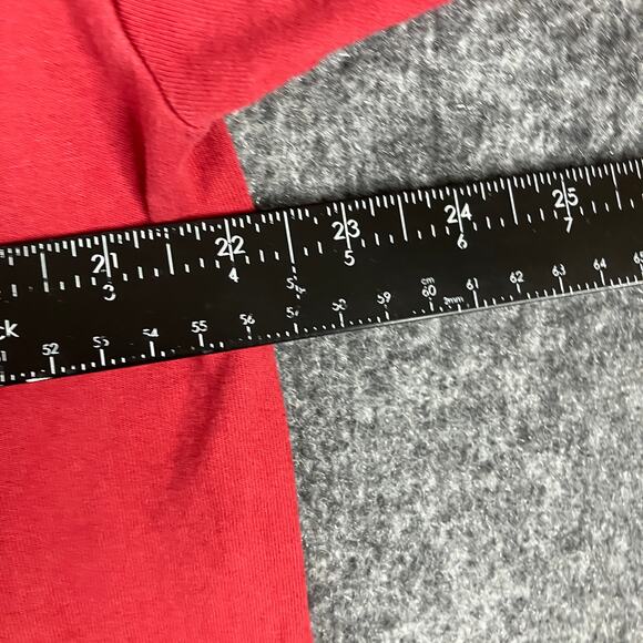 Seattle Cotton Works T-Shirt Mens Size L Red Funny Lazy Man Landscaping Graphic - Picture 4 of 7